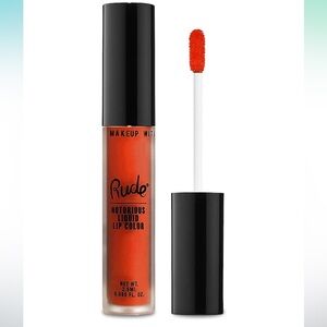 RUDE Notorious Liquid Lip Color - Fiery Orange